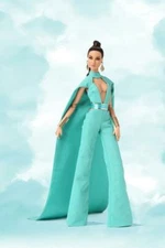 NO Doll~12" Nu Face~Natural Wonder Rayna Jumpsuit, Cape & Belt~LE 420~Rare