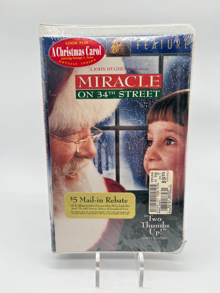 25+ Miracle on 34th Street (1994 film) VHS Tapes for sale