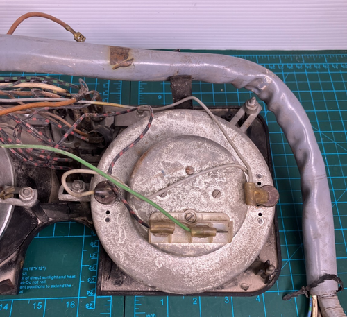 Opel GT gauge cluster speedometer tachometer wiring harness switches clock - Picture 8 of 15