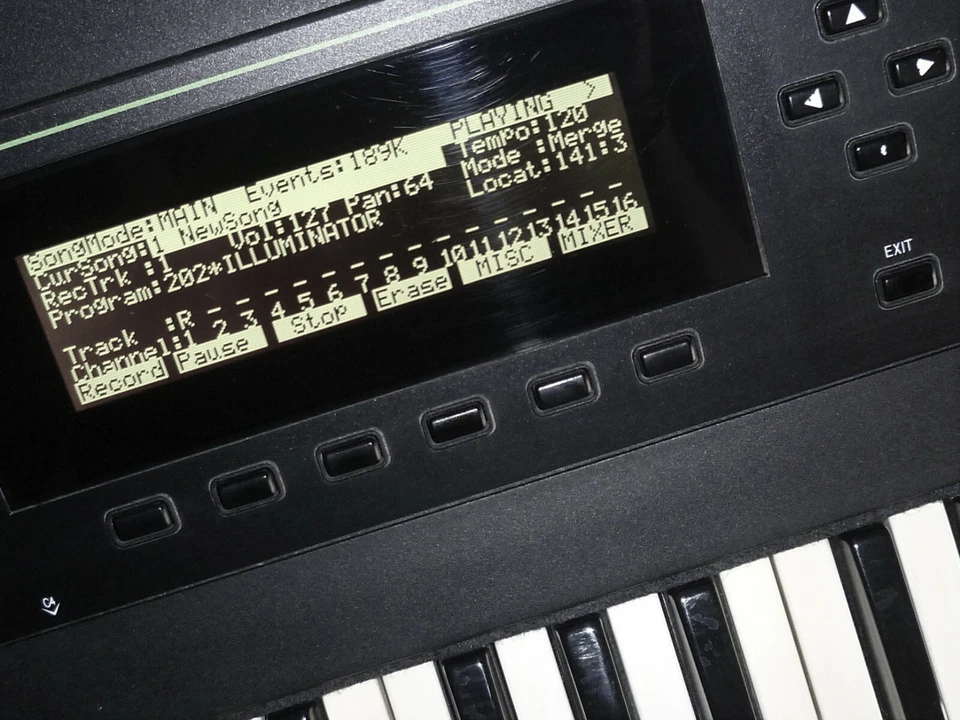 KURZWEIL K2000 / K2000R high contrast display kit EASY FIT NO US CUSTOMS fees :) - Image 2 of 4