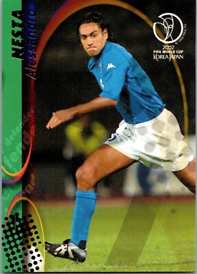 2002 Panini World Cup Alessandro Nesta #71 Italy