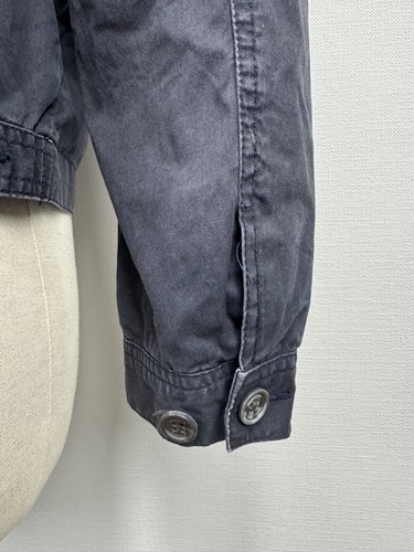 Lacoste Blue Full Zip Men's Collared Vintage Bomber Jacket Sz 52 - Picture 16 of 23