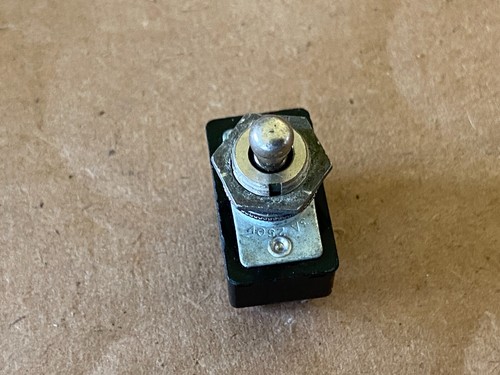 Vintage 50er Jahre Cutler-Hammer Kippschalter Amateurfunk Röhrenverstärker 3A 250V
