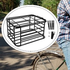 Rear Bike Basket Dog Carrier Easy Installation Container Lightweight Sturdy
