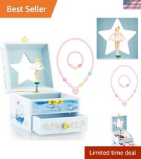 Adorable Ballet Girl Musical Jewelry Box - Perfect Gift for Little Girls