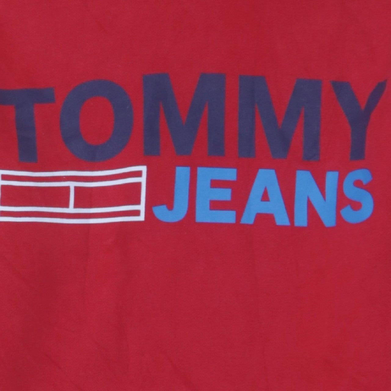 Tommy Jeans Red Hoodie Mens Xs image 5