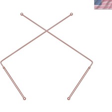 Bronze Copper Dowsing Rods 2PCS - Sensitive Tools for Ghost Hunting Divining