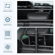 Mophorn Dog Car Barrier - Divisorio Per Auto 50 Per Sedili Anteriori Barriera Per Animali Con Rete Trasparente Universale Adatta Per Berline Camion E Suv Di Medie Dimensioni Nero 86993966 Mophorn Dog Car Barrier - Divisorio Per Auto 50 Per Sedili Anteriori Barriera Per Animali Con Rete Trasparente Universale Adatta Per Berline Camion E Suv Di Medie Dimensioni Nero 86993966