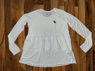   Top! Abercrombie Kids T-Shirt 9-10 J Gr. 134 / 140 Shirt Tunika Pullover   
