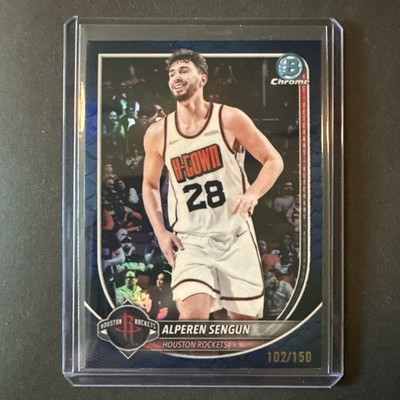 2025-2026 Bowman Alperen Sengun Blue Reptilian /150 #BCV-133 Rockets