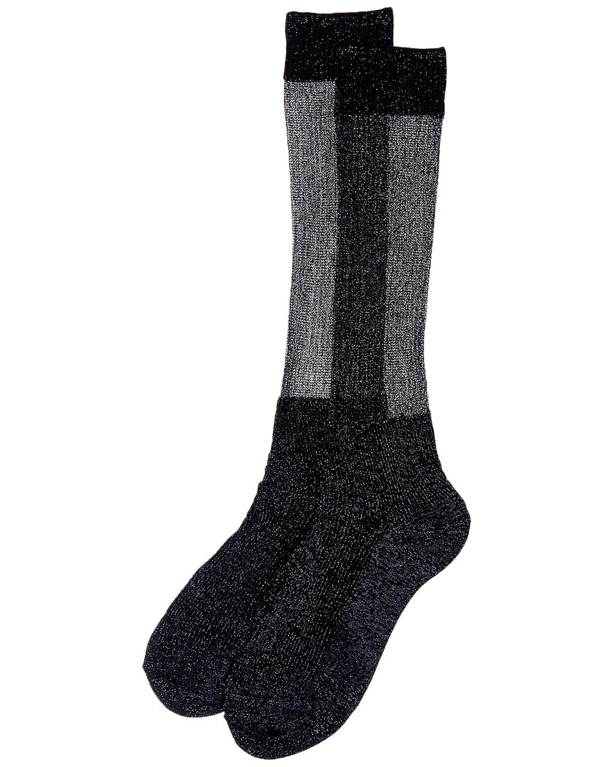 Носки женские синие O/S на высоком каблуке Jungle Glitter Shimmery Lights