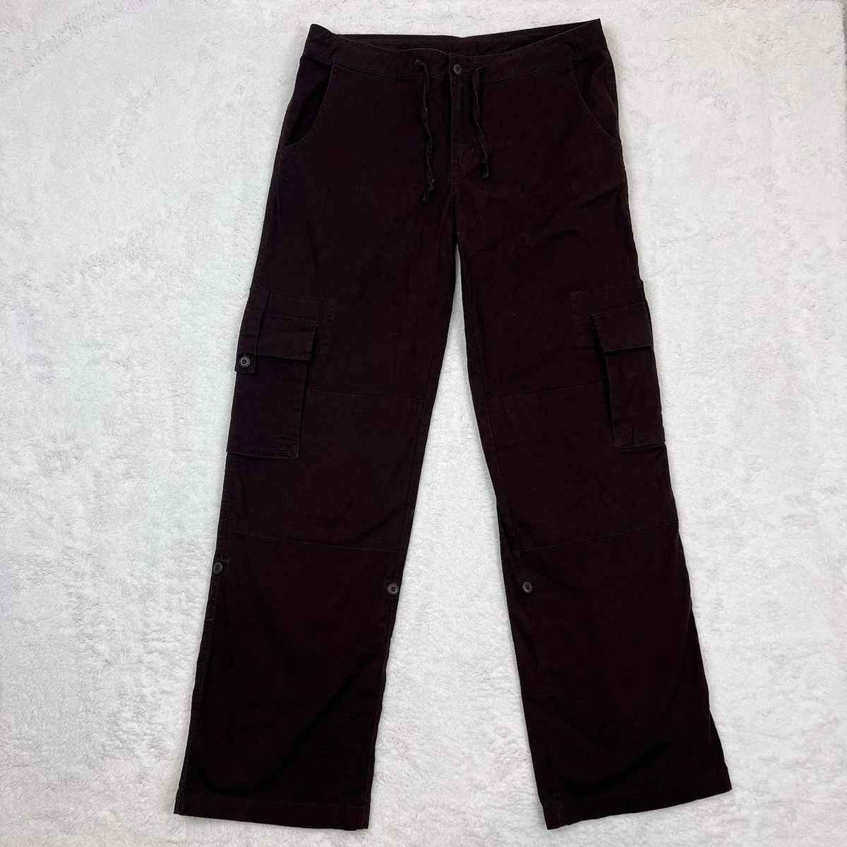 Pantalon Cargo Prana Femme Taille 2 Marron - Randonnée Et Voyage (Très Bon État)