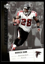 Warrick Dunn 2006 Upper Deck Rookie Debut #4 Falcons NFL READ FREE SHIPPING