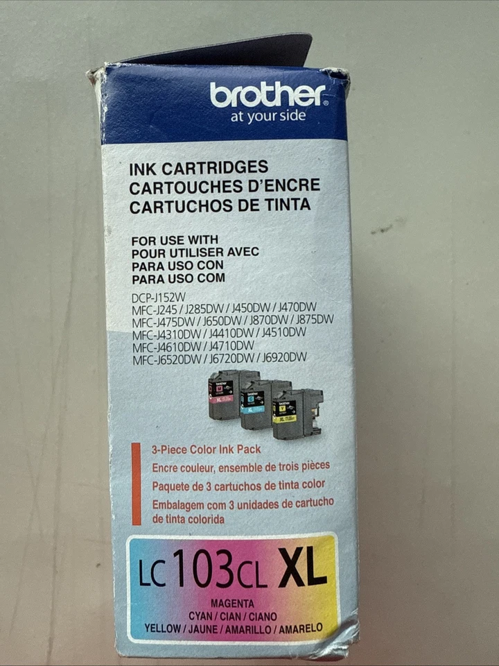 Brother Printer Genuine 600 page High Yield Color Ink Pack of 3 (LC1033PKS) - Image 4 of 4