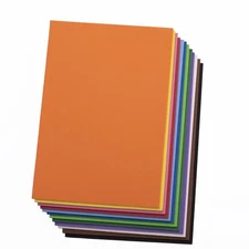 Eva Foam Sheets, 12 Assorted Colors, 2mm Thick, 6 x 9 Inch, Handicraft Foam P...