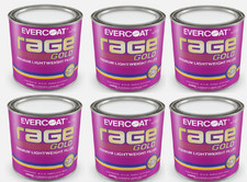 Evercoat Rage Gold Gallon 112 With Hardener Fib.112 6 Pack Evercoat Rage Gold Gallon 112 With Hardener Fib.112 6 Pack