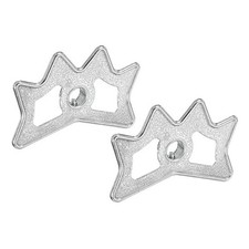 Billiard Bridge Head, 2 Pack Aluminum Alloy Pool Billiard Cue Stick Bridge