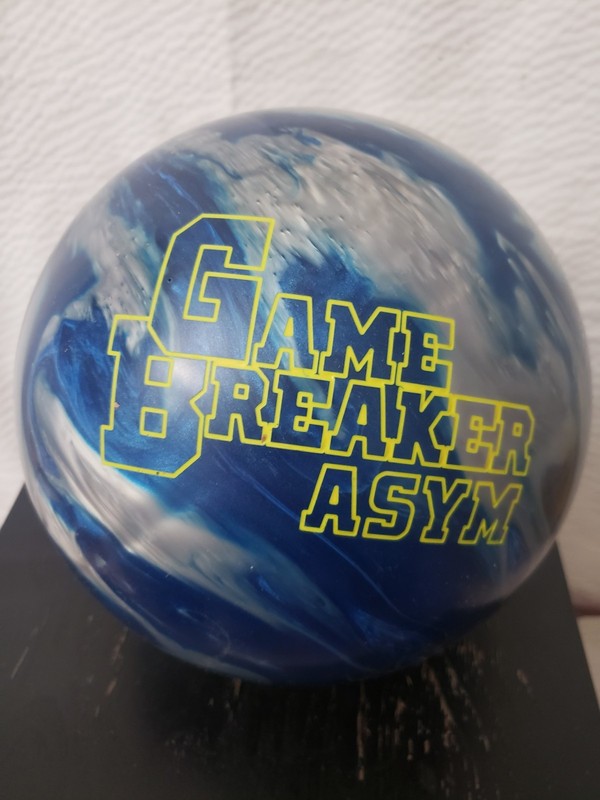 Bowling Ball 14lb Ebonite Game Breaker Asym 1st Quality Undrilled New in Box