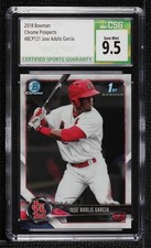 2018 Bowman Chrome Prospects Jose Adolis Garcia #BCP121 CSG 9.5 Gem Mint 1o2