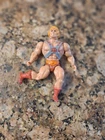 Vintage He Man Figure 1981 Masters Of The Universe Plastic  Toy