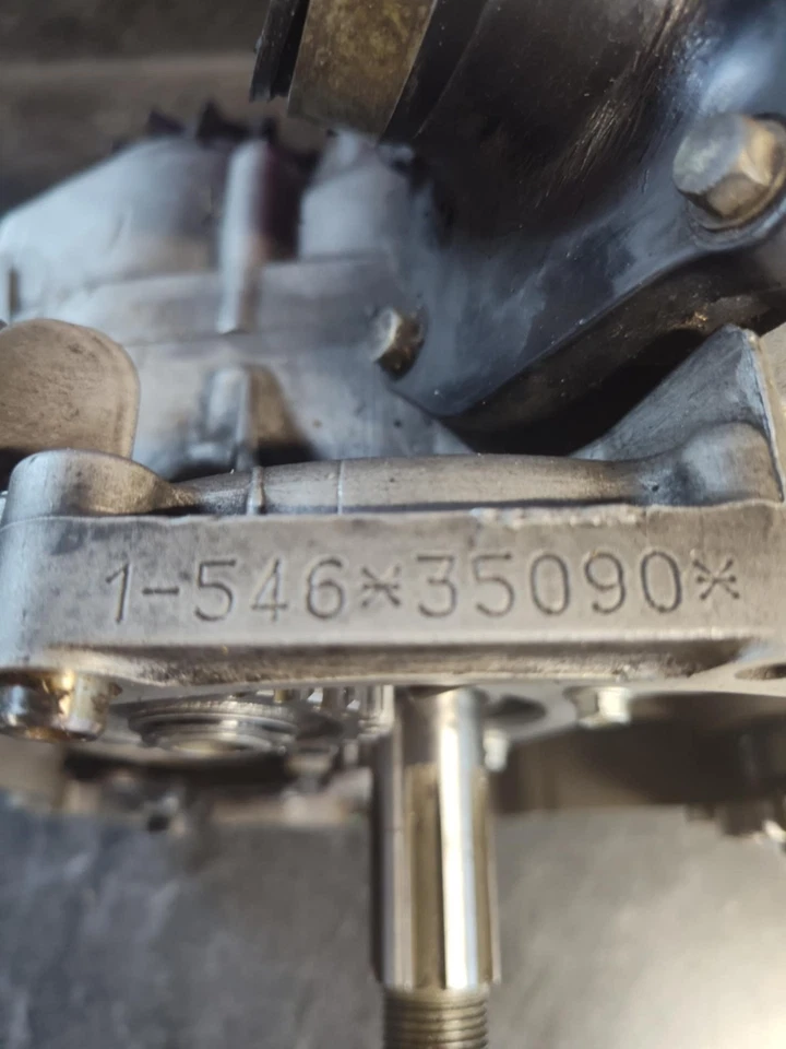 2001-2003 KTM 250cc Bottom End Motor. crank and rod/ 2001 KTM. lower case  - Image 4 of 4