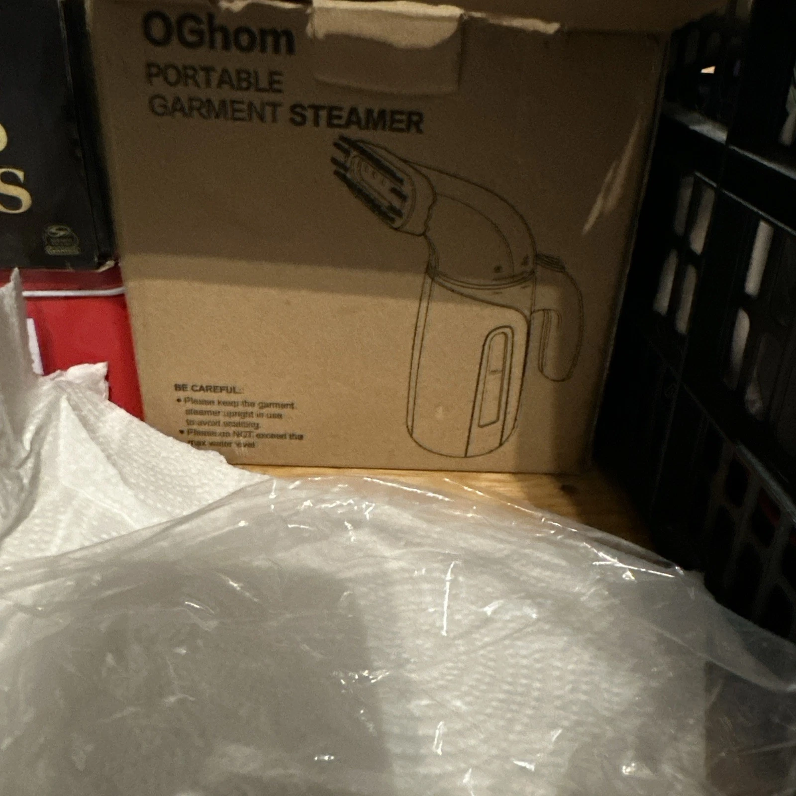 OGHom Handheld Clothing Steamer 240ml 700W
Opens in a new window or tab