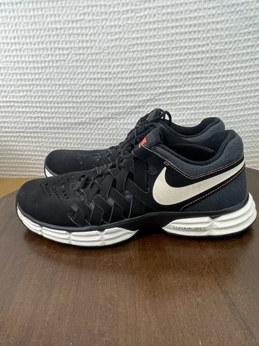 Nike Lunar Fingertrap TR Men’s Size 9 Black White Orange Running Shoes Sneakers - Picture 5 of 11