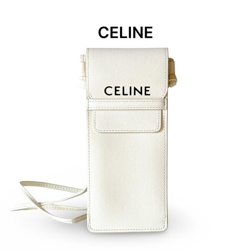Celine Wallet Smartphone Shoulder Sunglasses Case Monochrome Limited Edition VHT