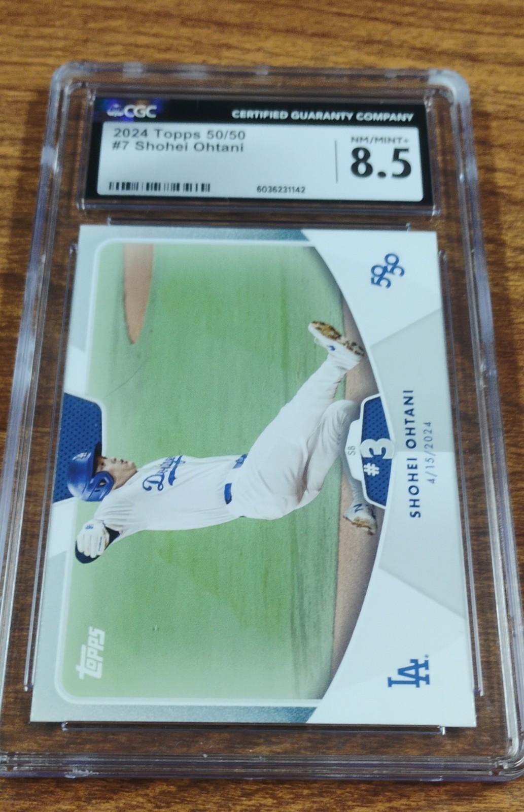 2024 Topps 50/50: Shohei Ohtani - Shohei Ohtani #7