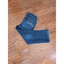 Wrangler 20X Kids Boys Blue Jeans Size 6 Regular Straight Leg Dark Wash