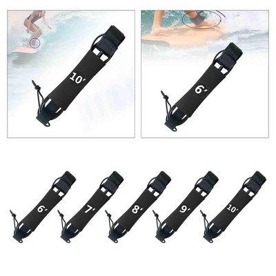 Surfbrettleine, Surfleine, Paddle-Board-Leine, Seilleine, weiches, verstellbares
