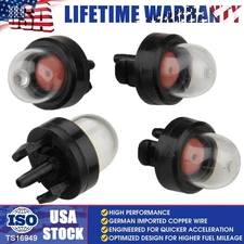 4 Packs Primer Bulb Pump Bulbs for Homelite Echo Stihl Poulan Craftsman chainsaw