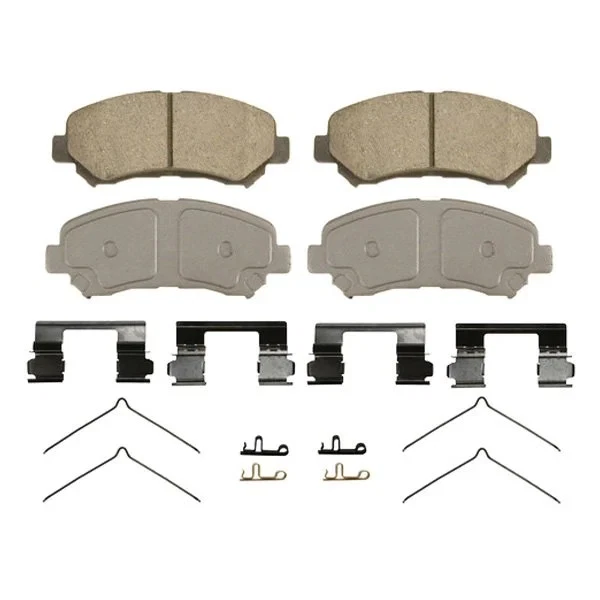 For Nissan Rogue Select 15 ThermoQuiet Front & Rear Brake Kit w Ceramic Pads Foto 2 de 4