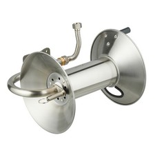 Schlauchtrommel Gartenschlauchtrommel Schlauchaufroller Schlauchhaspel Edelstahl