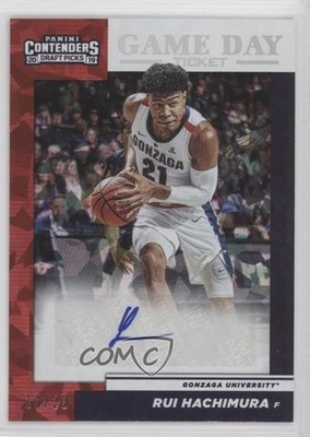 2019-20 Panini Contenders Draft Picks 13/23 Rui Hachimura #9 Rookie Auto RC 2ct