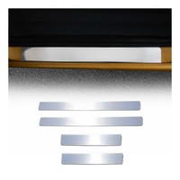 Einstiegsleisten FüR Citroen C3 2002-2009 Chrom TüRschweller Schutz Edelstahl 4X