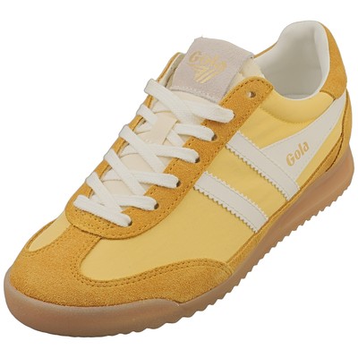 Gola Firefly Womens Fashion Sneakers in Yellow White US