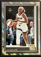 2025 Donruss WNBA Silver Laser Holo #37 Dana Evans