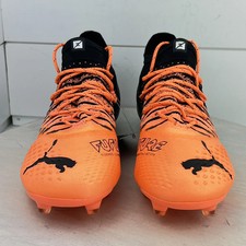 249 Puma Future Z 1.3 FG/AG Orange/Black Soccer Cleats Shoes Men's 7 NEW
