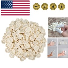 Disposable Latex Finger Cots Rubber, 140gApprox 205PCS Fingertips Protective ...