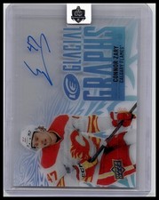 2024-25 Upper Deck Ice #GG-10 Connor Zary Glacial Graphs