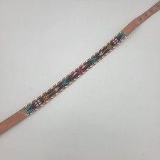 Vintage Native American Navajo Beaded Children's Belt Wester Natve American 24"