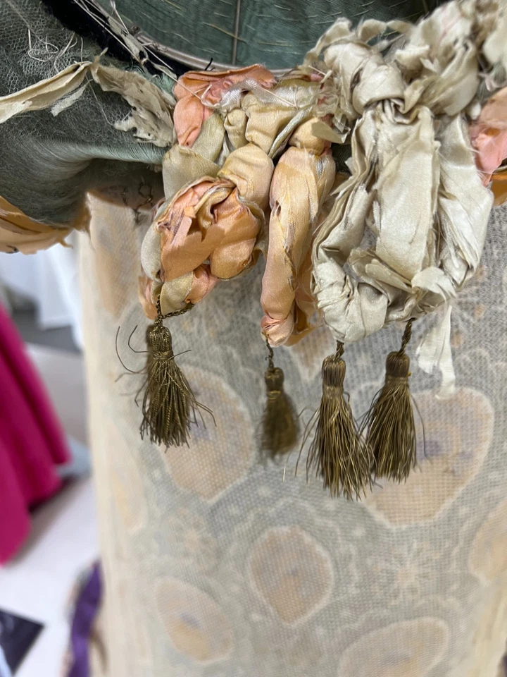 Antique Art Nouveau hat. 1910-1912. - Image 4 of 4