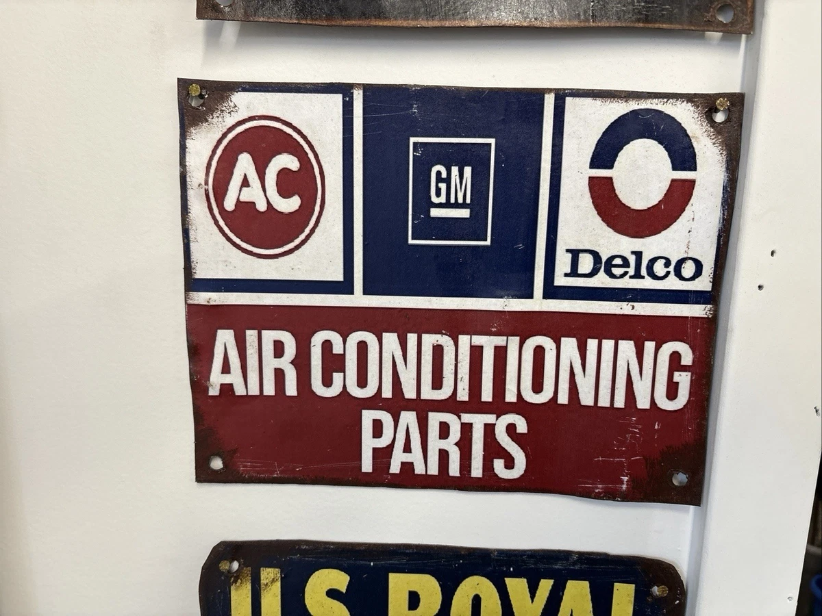Delco Sign In Collectible Gas & Oil Advertising Signs for sale | eBay
