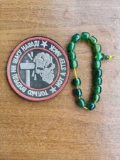 Collectible patch of the rosary of a Russian soldier from the Wagner PMC
