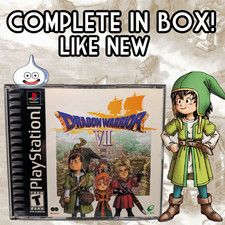 Dragon Warrior VII PS1 Complete in Box (CIB) – Slightly Pre-Owned