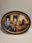 Vintage Tin Tray - Signing of the Constitution 1787 - Sunshine Biscuit 15"x12"