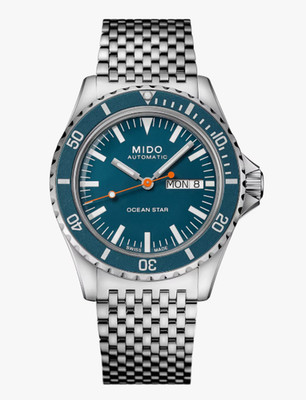 Mido Ocean Star Tribute Blue Dial Automatic Men's Watch M0268301104100