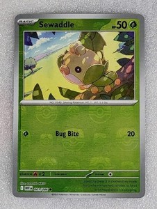 Sewaddle 001/086 NM/M Master Ball Pattern Sv White Flare Pokemon TCG