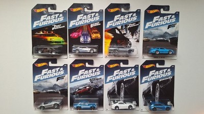 Hot Wheels 2017 - Fast Furious - die komplette Serie - OVP / 1:64